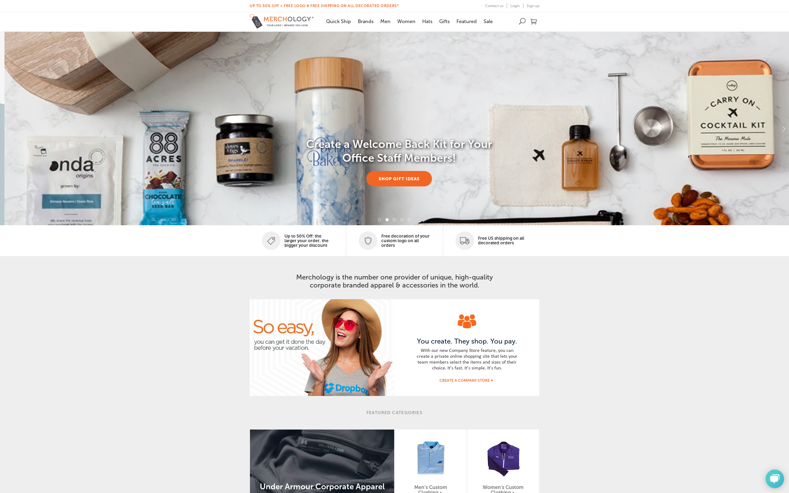 merchology under armour